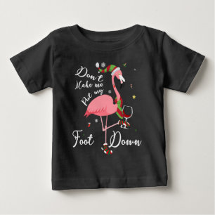Laat me mijn voet niet omlaag zetten met roze flam