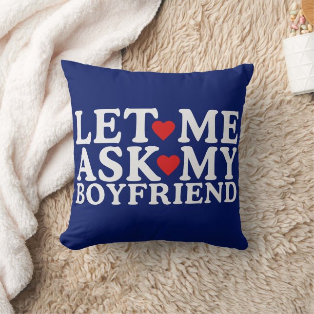 Laat me mijn vriend Valentijnsdag vragen Kussen (Deken)
