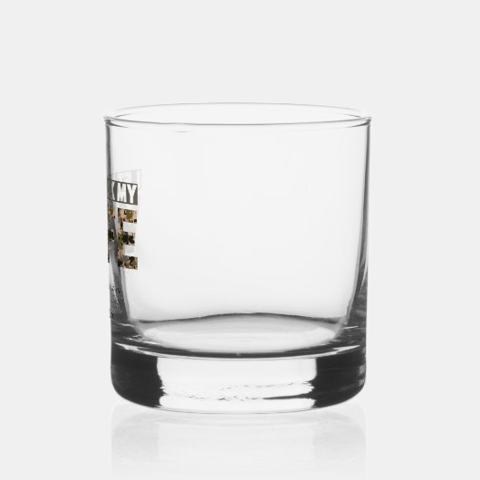 Laat me mijn vrouw vragen grappig gepersonaliseerd whisky glas (Links)