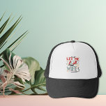 Laat me mijn vrouw vragen. Huwelijk Humor Trucker Pet<br><div class="desc">Beslissingen 101: Laat me mijn vrouw vragen - omdat gelukkige vrouw,  gelukkig leven!</div>