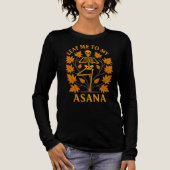 Laat me naar mijn Asana Botanical Skeleton Hallowe Tri-Blend Shirt (Voorkant)