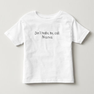 Laat me Nana noemen Kinder Shirts
