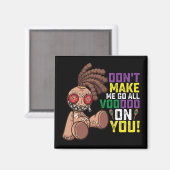 Laat me niet alles op je zetten, Mardi Gras. Magneet (Voorkant / Achterkant)