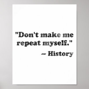 Laat Me Niet Herhalen Geschiedenis 1 _1 Poster