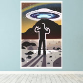 Laat Me Niet In De Steek Canvas Afdruk (Insitu (Houten vloer))