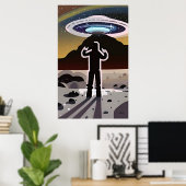 Laat Me Niet In De Steek Poster (Thuiskantoor)
