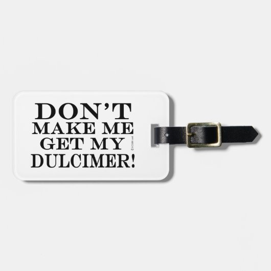 Laat me niet mijn droomspeler halen bagagelabel (Voorkant horizontaal)
