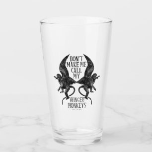 Laat me niet mijn gevleugelde apen™ bellen glas