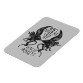 Laat me niet mijn gevleugelde apen™ bellen magneet (Linkerzijde)