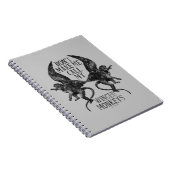 Laat me niet mijn gevleugelde apen™ bellen notitieboek (Rechterzijde)