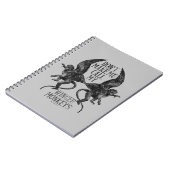 Laat me niet mijn gevleugelde apen™ bellen notitieboek (Linkerzijde)