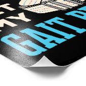 Laat me niet mijn kettinggordel-fysiotherapeut hal foto afdruk (Hoek)