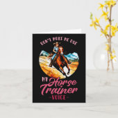 Laat me niet mijn paard trainer stem gebruiken in  kaart (Gele Bloem)