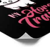 Laat me niet mijn paard trainer stem gebruiken in poster (Hoek)