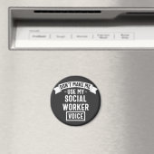 Laat me niet mijn stem van de Sociale Arbeider geb Magneet (Insitu (Vaatwasser))