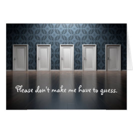 "Laat me niet raden" Relatie Reparatie Custom