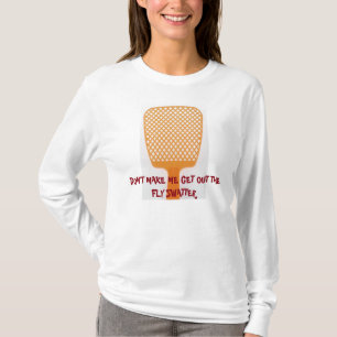 Laat me niet uit het Shirt van de vliegende spier 