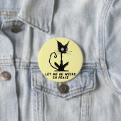 Laat me raar zijn... ronde button 7,6 cm (In situ)