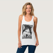 Laat me slapen alsjeblieft tanktop (Volledige Voorkant)