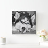 Laat me slapen alsjeblieft vierkante klok (Huis)