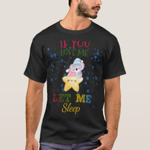 Laat me slapen met Koala Sarcastic Humor T-shirt