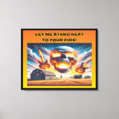 Laat me staan... canvas afdruk (Voorkant)