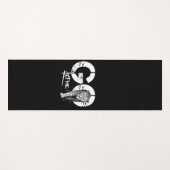 Laat me stijlvolle moderne mannen yoga mat gaan ma (Voorkant (horizontaal))