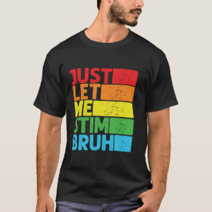 Laat Me Stim Bro Autisme Bewustzijn Autisme Jongen T-shirt