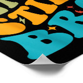 Laat me stim bro Kinder grappige autisme bewustzij Poster (Hoek)