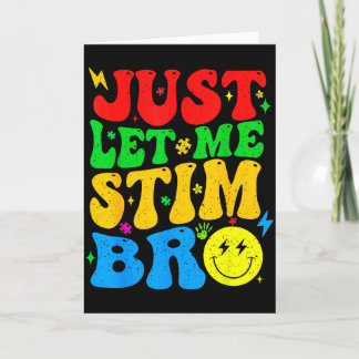 Laat Me Stim Bro Leuk Autisme Bewustzijn Moeder Da Kaart