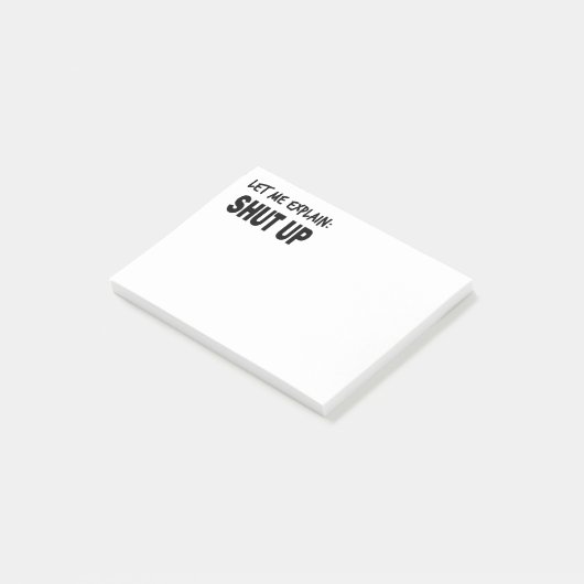 Laat me uitleggen post-it® notes (Schuin)
