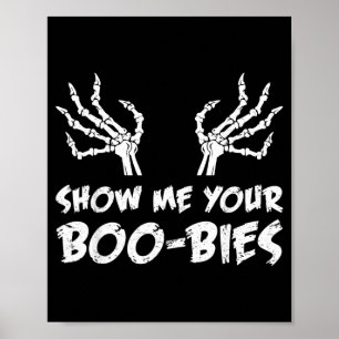 Laat Me Uw Grappige Halloween Kostuum Cadeau Poster