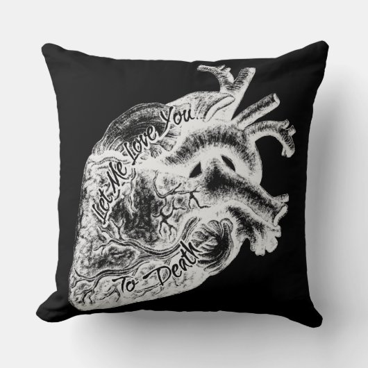 Laat me van je houden tot de dood kussen (Voorkant)