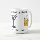 Laat me verbinden-Vraag me - Lange Drink van de Af Koffiemok (Voorkant rechts)