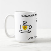 Laat me verbinden-Vraag me - Lange Drink van de Af Koffiemok (Links)