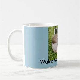 Laat me wakker worden na de Mok van Coffee Duck Sl