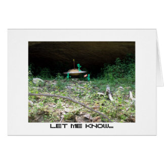 Laat me weten wanneer je binnenkomt voor een landi