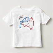 Laat me zakken, meneer kinder shirts (Voorkant)