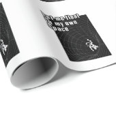 Laat me zweven in mijn eigen ruimte cadeaupapier (Rol Hoek)