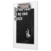 Laat me zweven in mijn eigen ruimte klembord (Links)