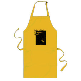 Laat me zweven in mijn eigen ruimte lang schort