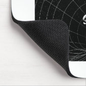 Laat me zweven in mijn eigen ruimte muismat (Hoek)