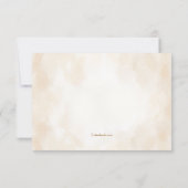 Laat medeleven met dank aan uw kaart (Achterkant)