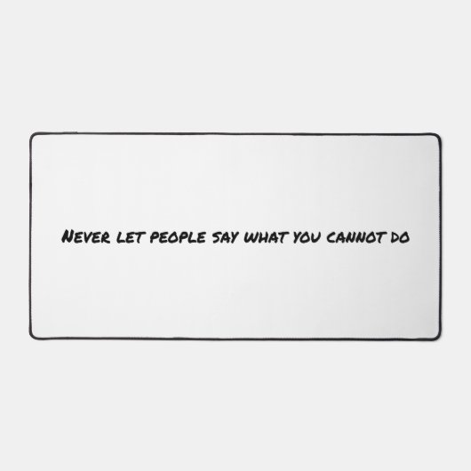 Laat mensen nooit bureaumat zeggen (Voorkant)