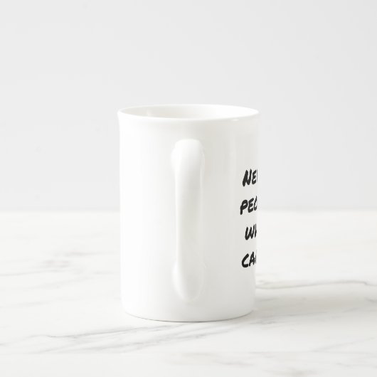 Laat mensen nooit speciale Mok zeggen (Achterkant)