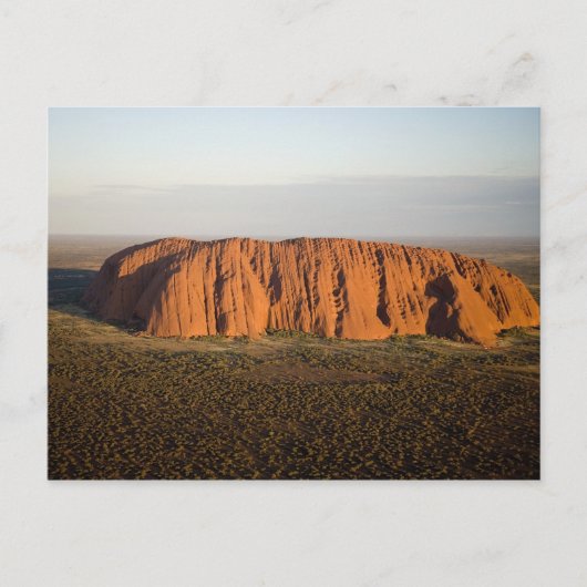 Laat middaglicht op Uluru / Ayers Rock, Briefkaart (Voorkant)