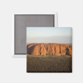 Laat middaglicht op Uluru / Ayers Rock, Magneet (Voorkant / Achterkant)