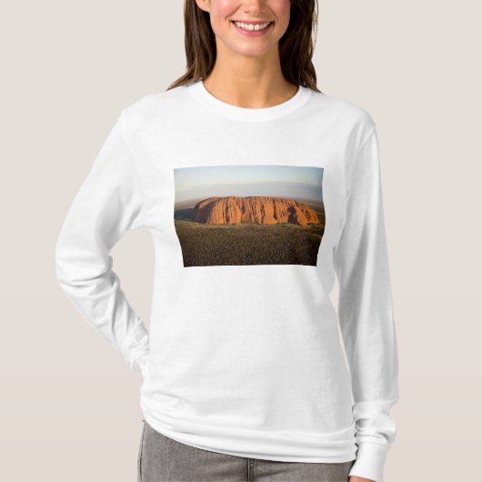 Laat middaglicht op Uluru / Ayers Rock, T-shirt (Voorkant)