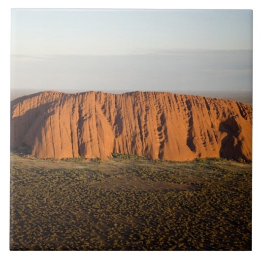Laat middaglicht op Uluru / Ayers Rock, Tegeltje (Voorkant)