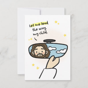 Laat Mij de Weg Leiden, Mijn Kind – Christelijk Ge Bedankkaart